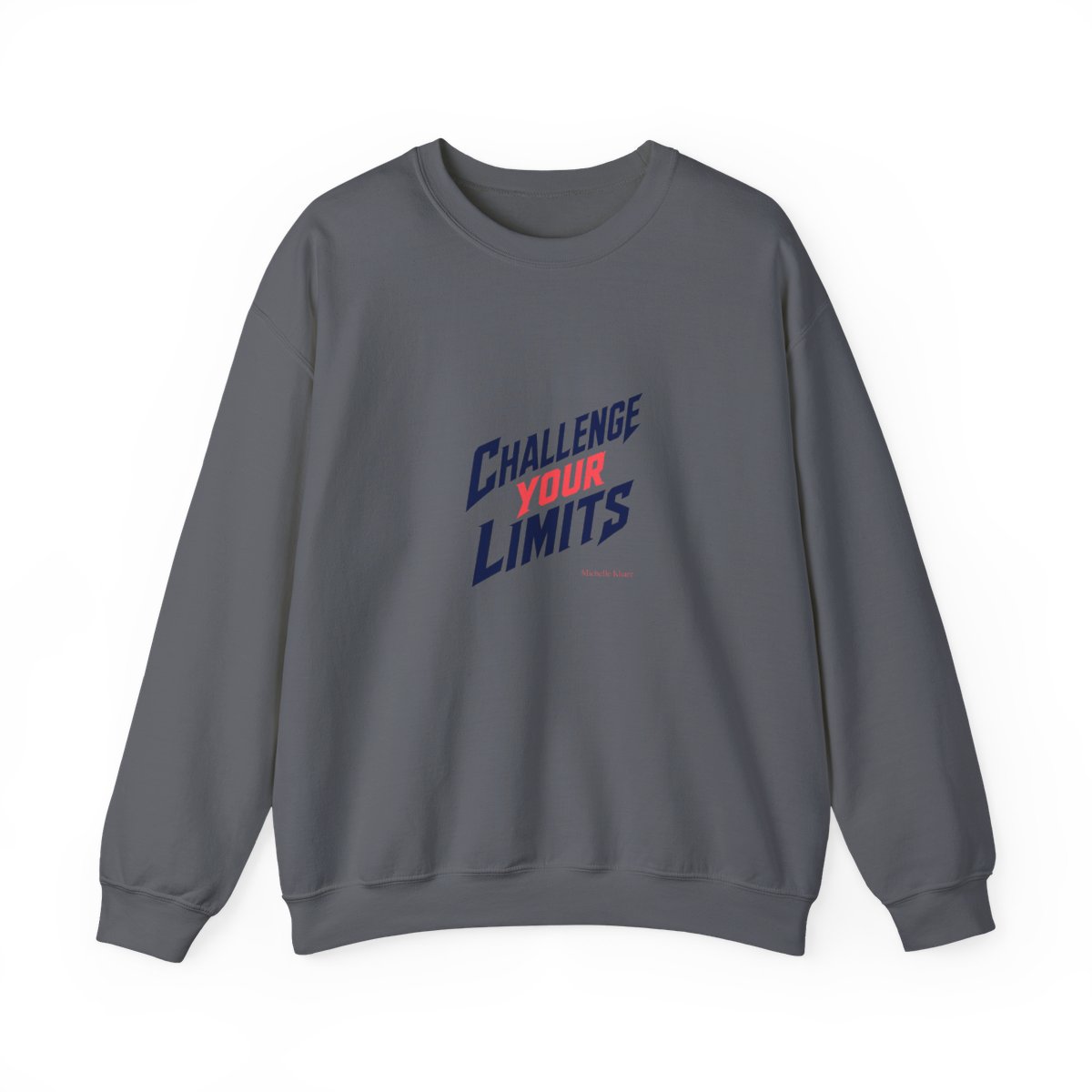 Michelle Khare "Challenge Your Limits" Crewneck - alternate angle 5, merchandise
