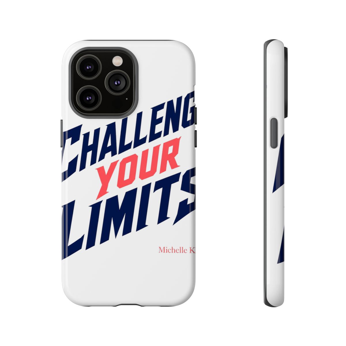Michelle Khare "Challenge Your Limits" Phone Case - alternate angle 5, merchandise