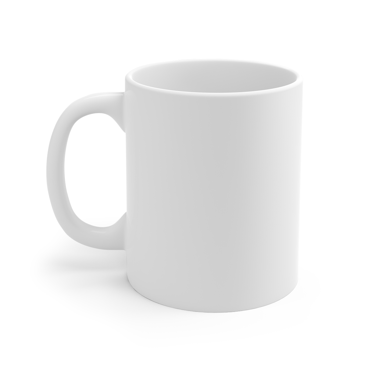 Michelle Khare "PUSH PAST THE LIMITS" White Mug - alternate angle 2, merchandise